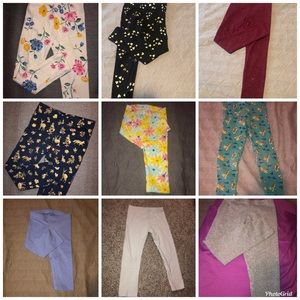 Girls Leggings Bundle